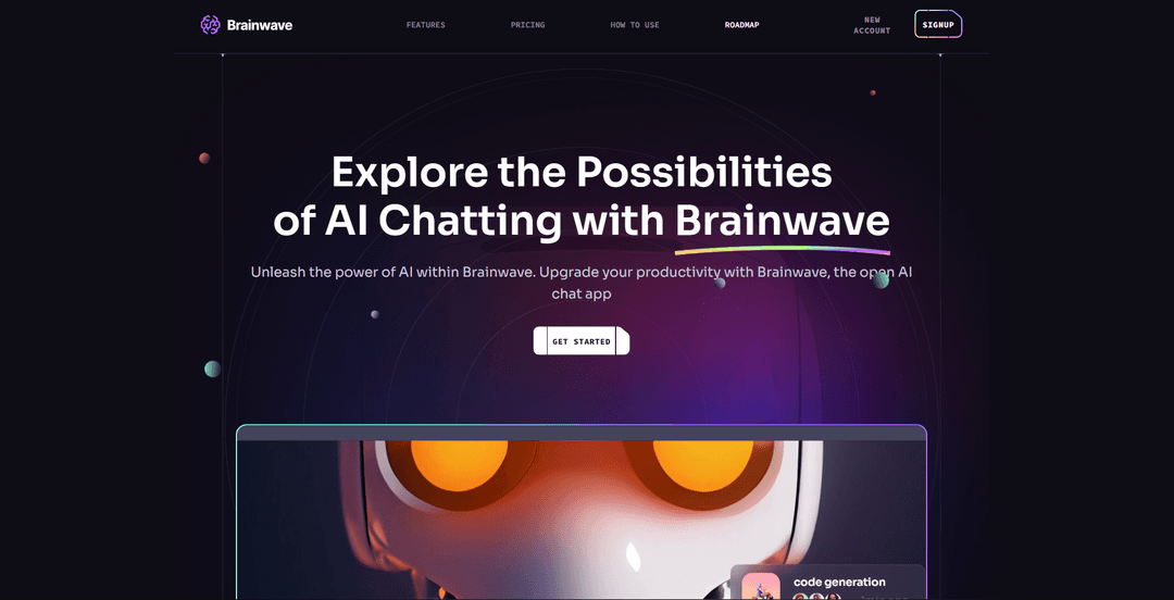 Brainwave – SaaS Application UI